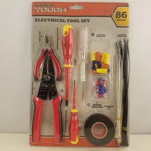 Hyper Tough 86 Piece Electrical Tool Set Electrician Repair Kit